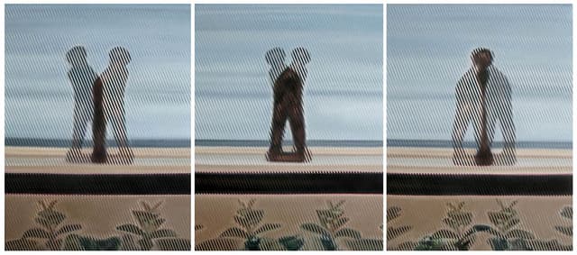 We Cannot Accept Your Position, triptych